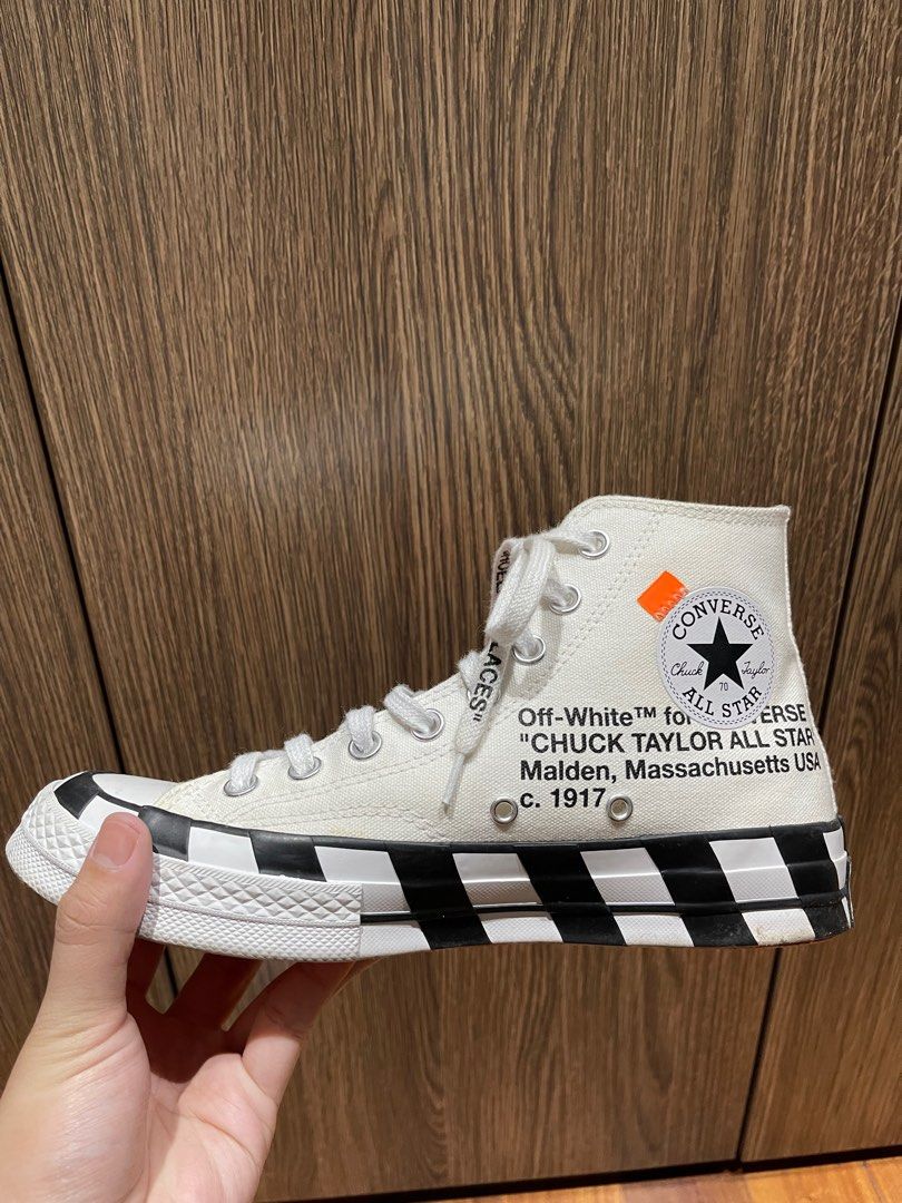 Converse Chuck Taylor x Off White Men s Fashion Footwear
