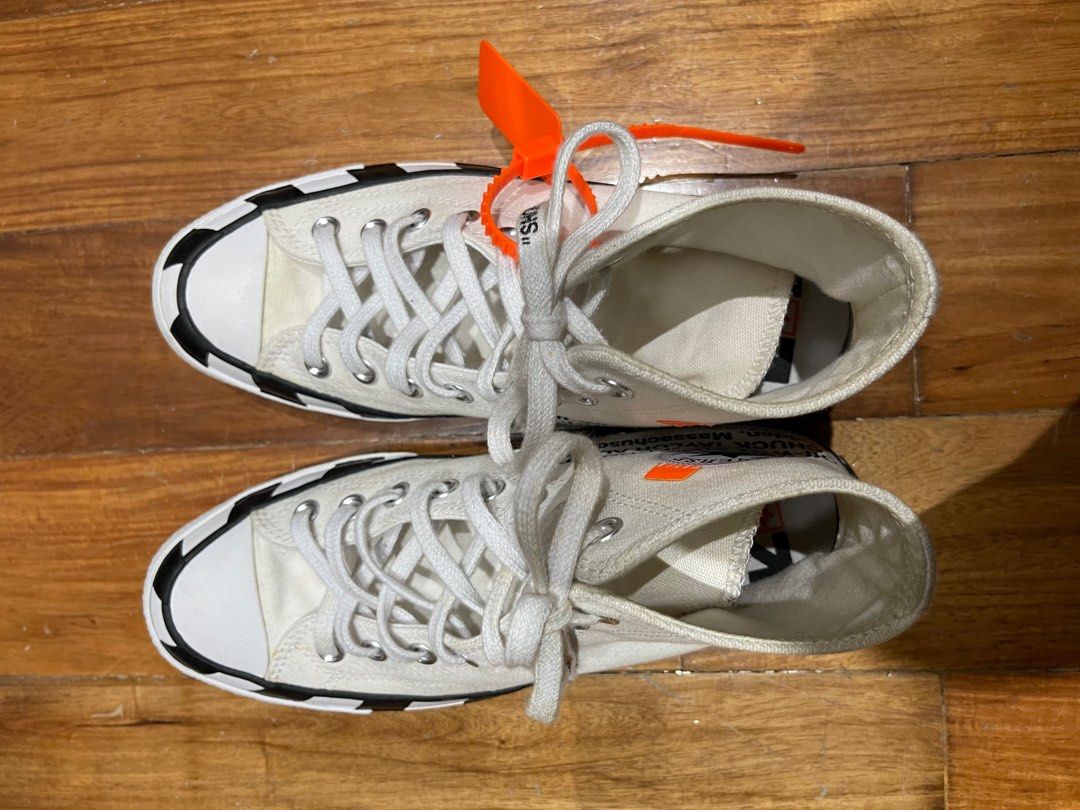 Converse Chuck Taylor x Off White Men s Fashion Footwear