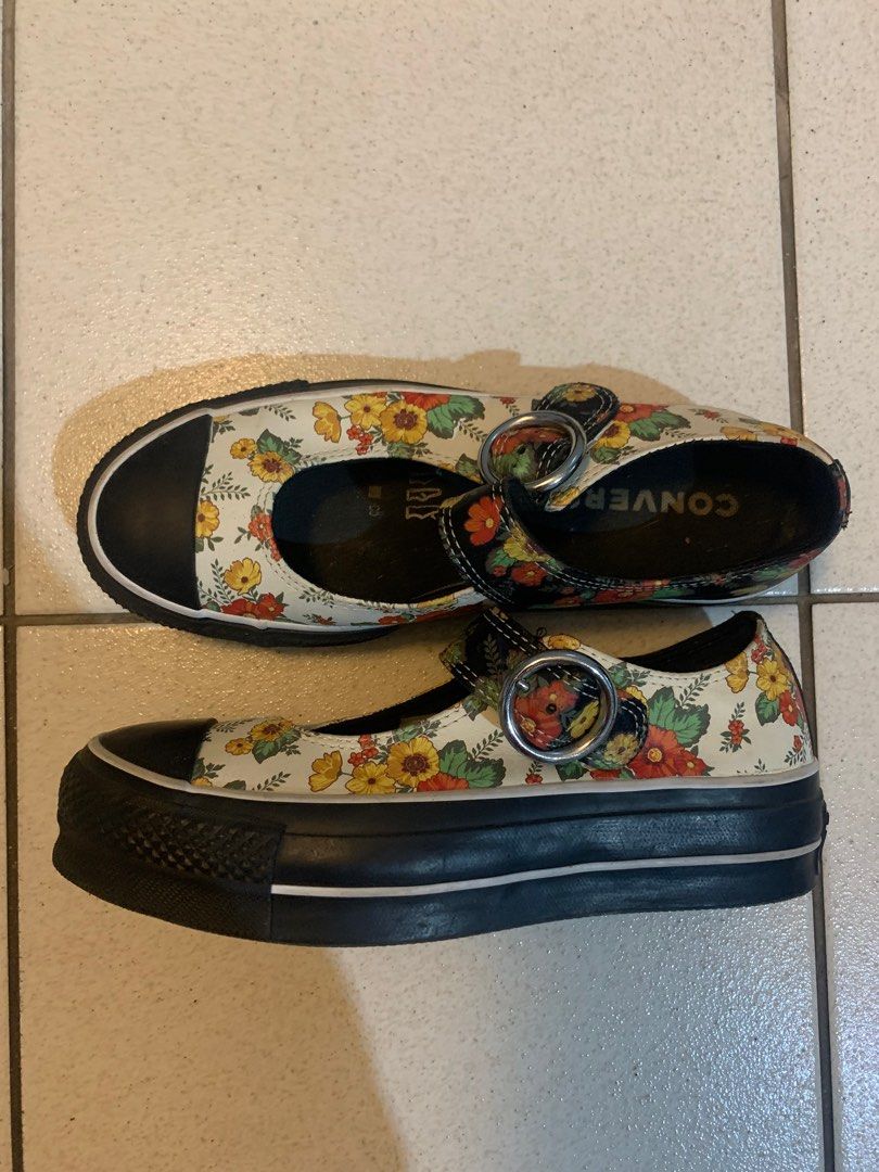 Converse platform clearance mary janes