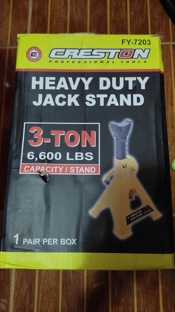 Creston Jack Stand 3 tons, Car Parts & Accessories, Other Automotive