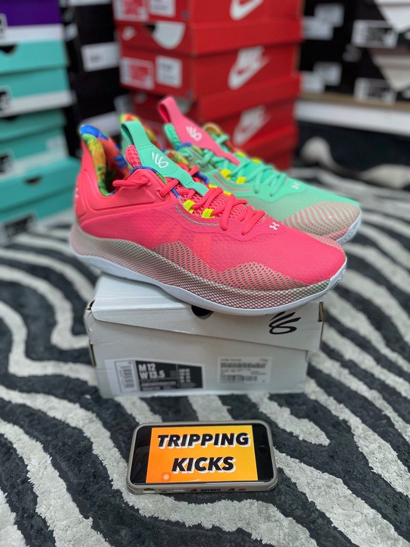 CURRY HOVR SPLASH 2 sour patch, Men's Fashion, Footwear, Sneakers on ...