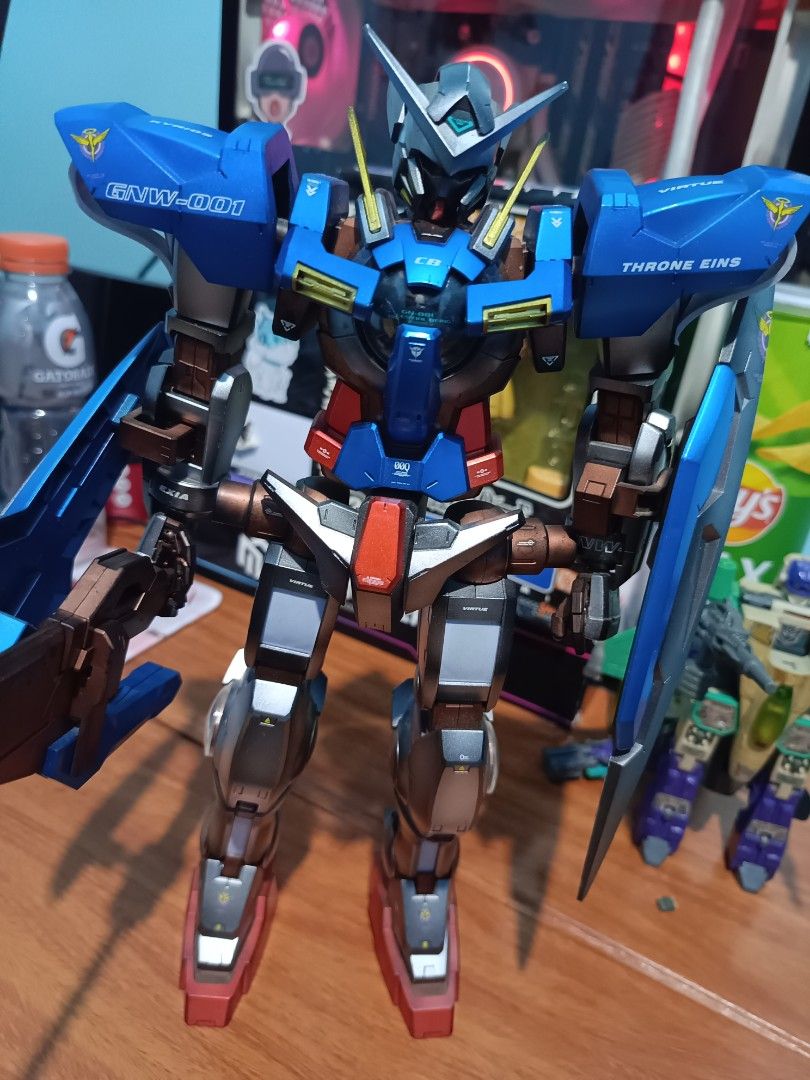 Custom Paint Gundam Exia GN001 1/60 Scale, Hobbies & Toys, Toys