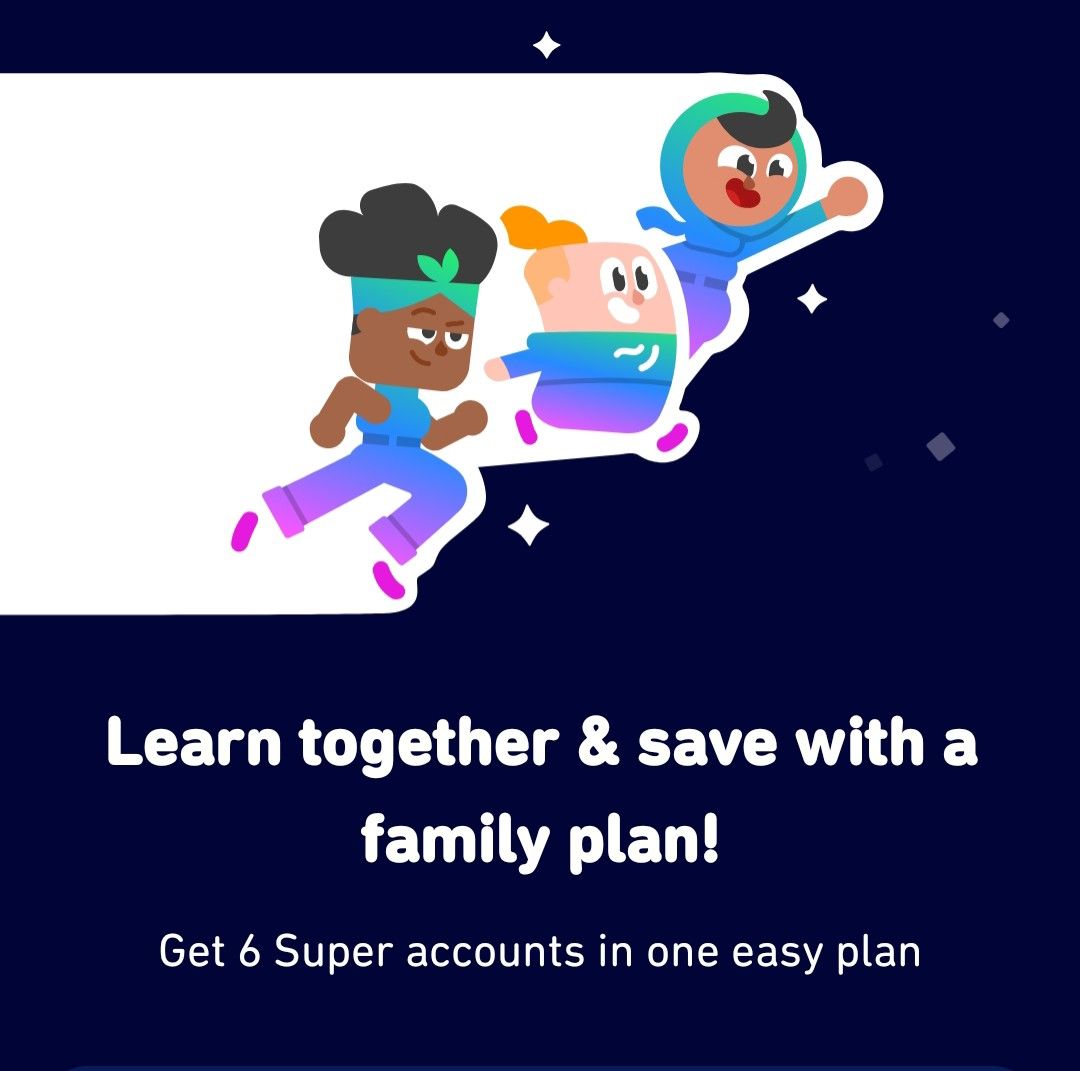Duolingo Family Plan, Computers & Tech, Parts & Accessories, Software