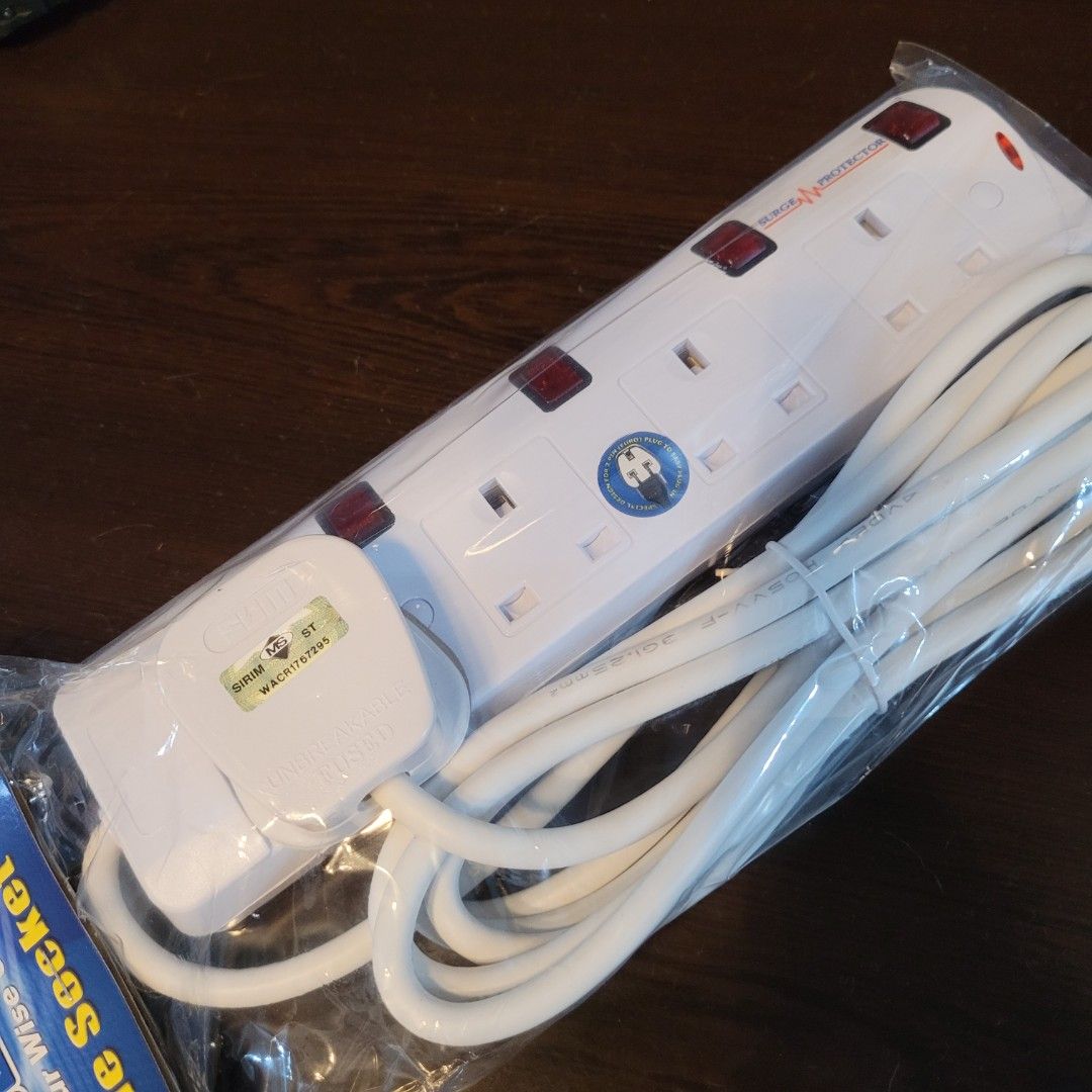 Extension plug socket, TV & Home Appliances, Electrical, Adaptors