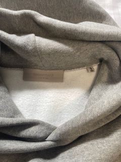 Fear of God Essentials Stretch Limo Grey Hoodie