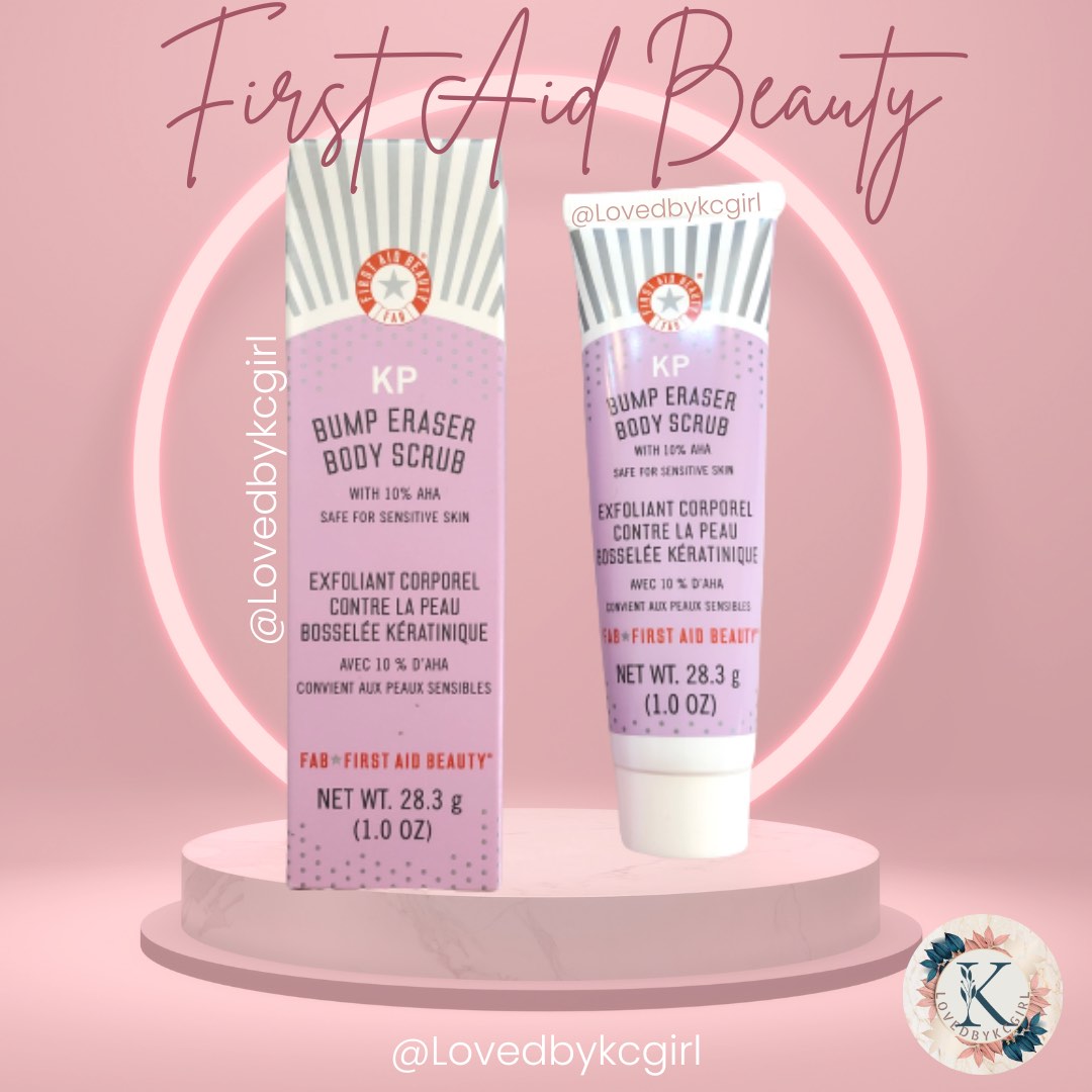 First Aid Beauty KP Bump Eraser Body scrub with 10 AHA, Beauty