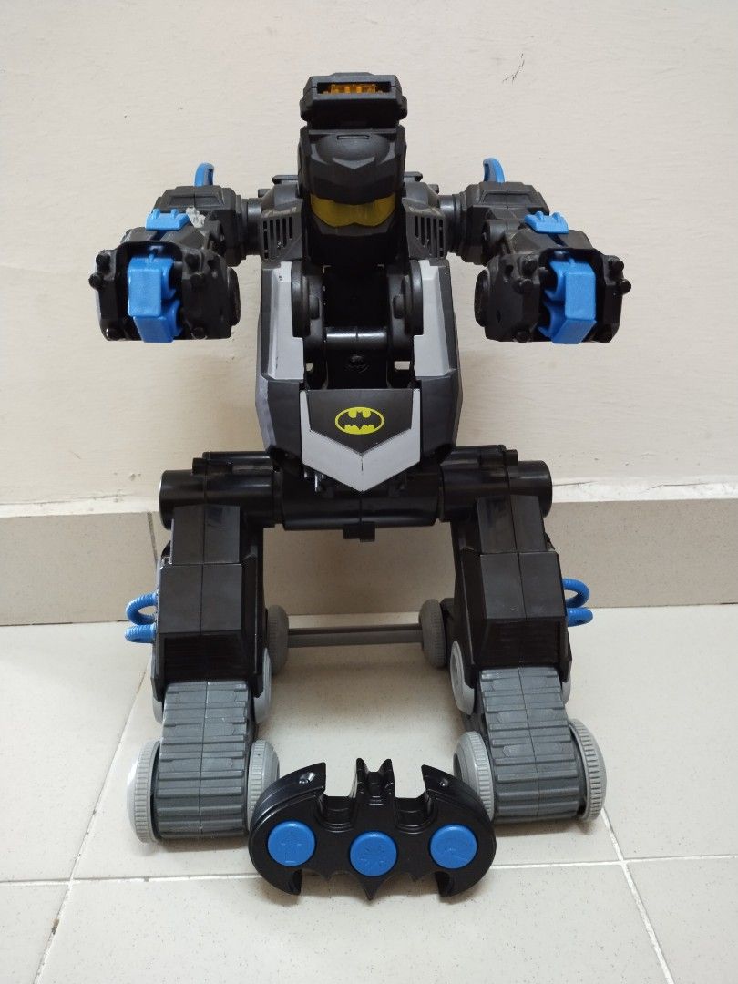 Fisher Price Imaginext Batman Batbot Remote Control Transforming Robot,  Hobbies & Toys, Toys & Games on Carousell