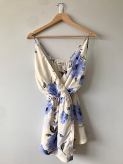 Floral Playsuit Size S