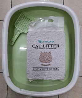 Flushable tofu Cat Litter - lavender scent