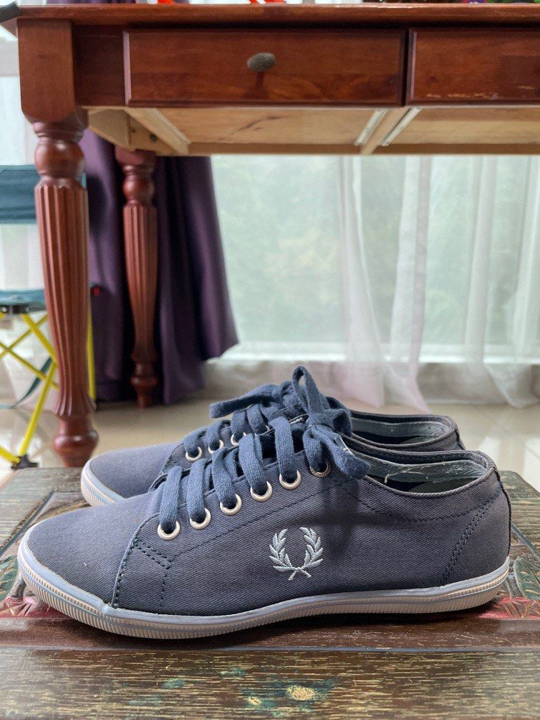 Fred Perry Kingston Twill Women s Fashion Footwear Sneakers on Carousell