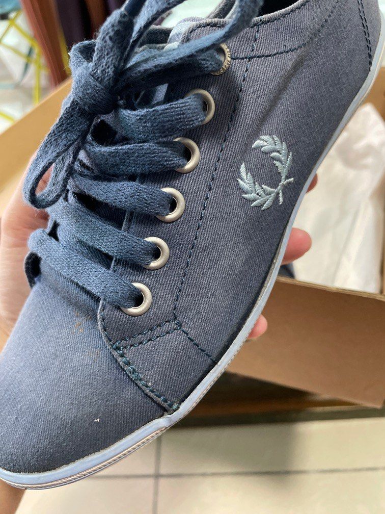Fred perry kingston twill grey store