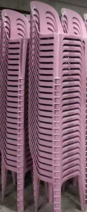 FUSHON PINK MONOBLOC CHAIRS, Furniture & Home Living, Furniture, Chairs ...
