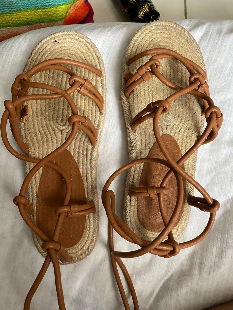 Mango hotsell rope sandals