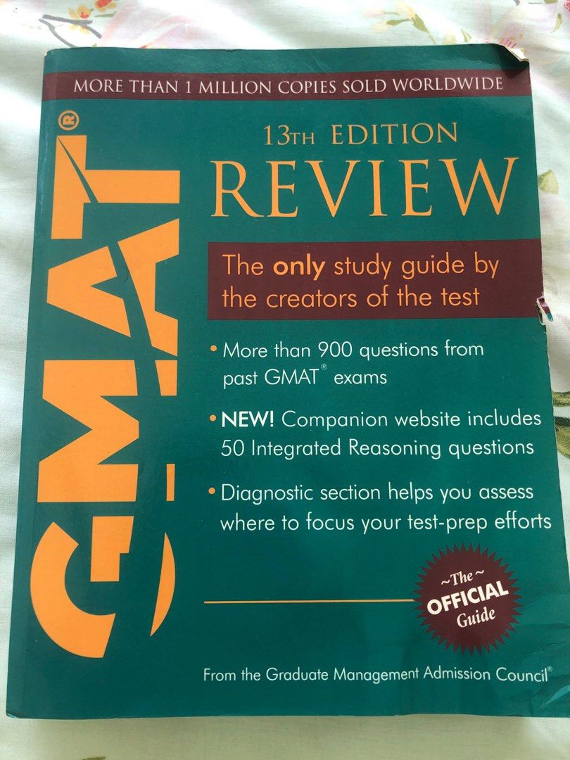 GMAT official guide, Hobbies & Toys, Books & Magazines, Textbooks on Carousell