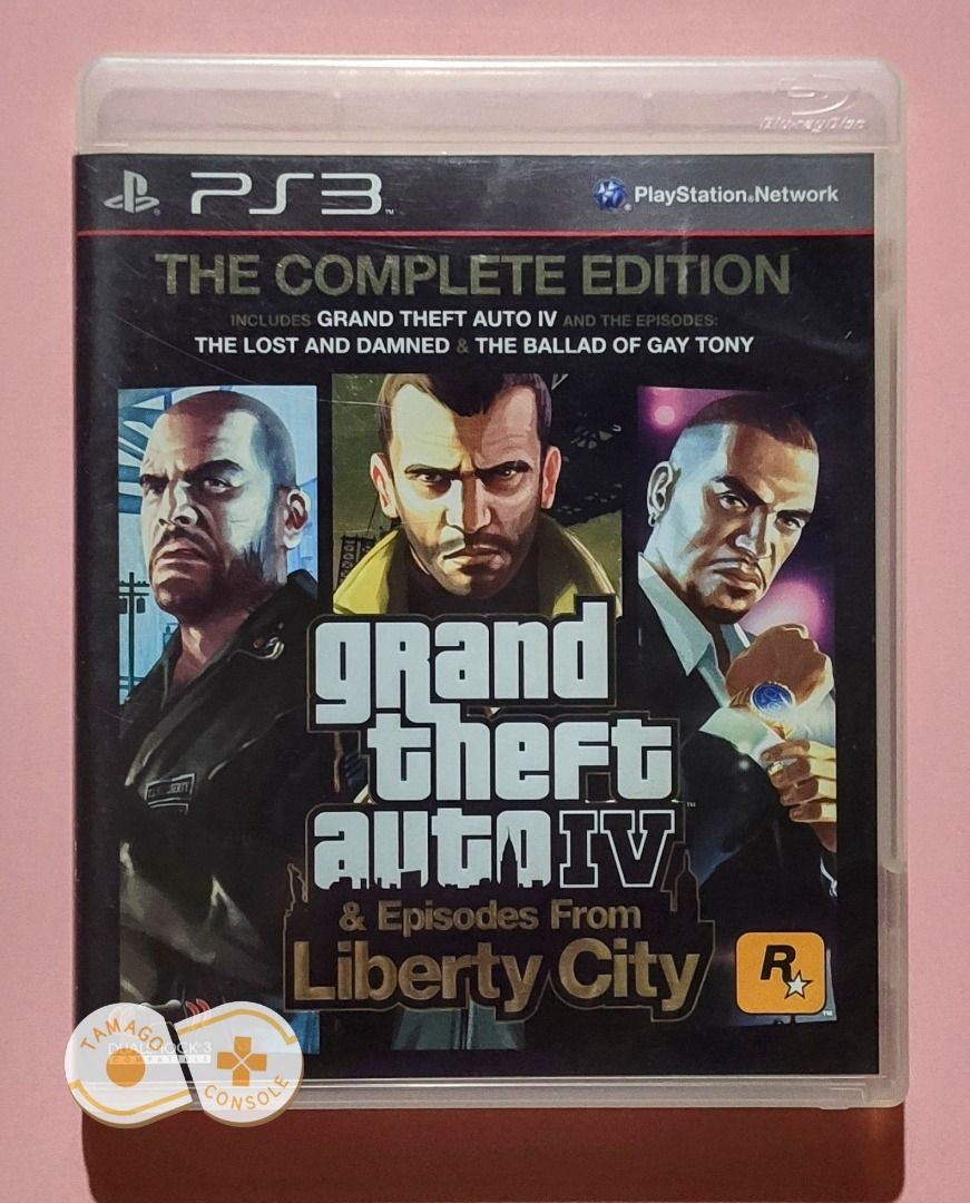 Grand Theft Auto IV & Episodes from Liberty City The Complete Edition [PS3 Game] [ENGLISH