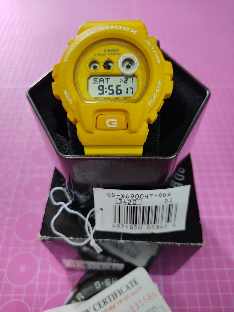 G-shock gdx6900 ht gshock gdx-6900 asia set complete, Men's