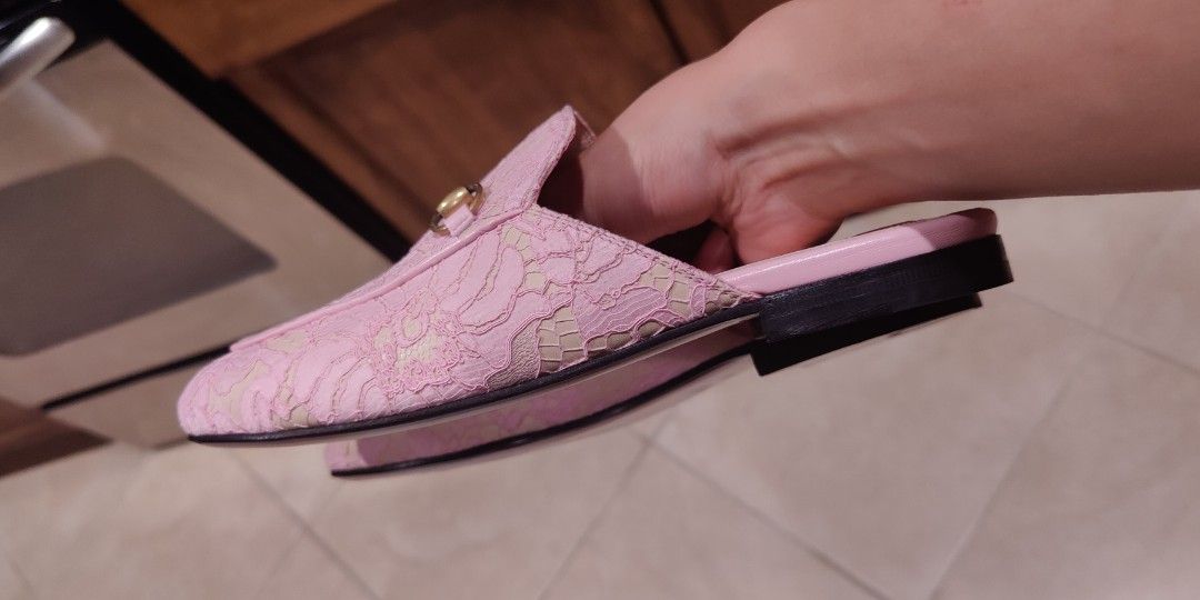 Gucci princetown light pink outlet