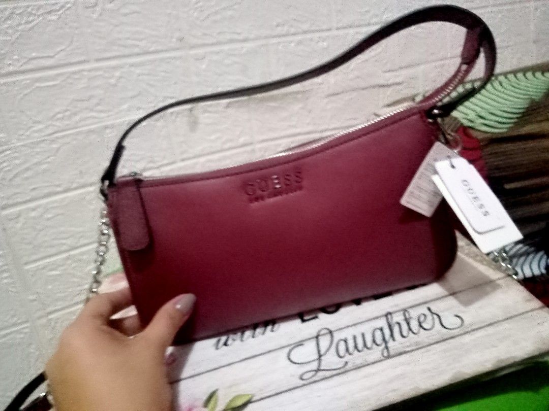 guess 2 way bag original, Men's Fashion, Bags, Sling Bags on Carousell