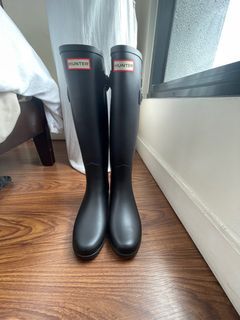 Hunter boots Tall Refined black best for UK3-3.5