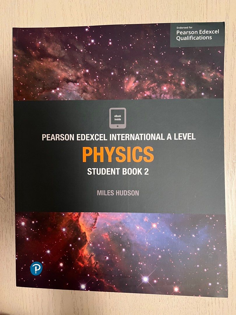 [IAL] Pearson Edexcel IAL Physics Book 2, 興趣及遊戲, 書本 & 文具, 教科書 - Carousell