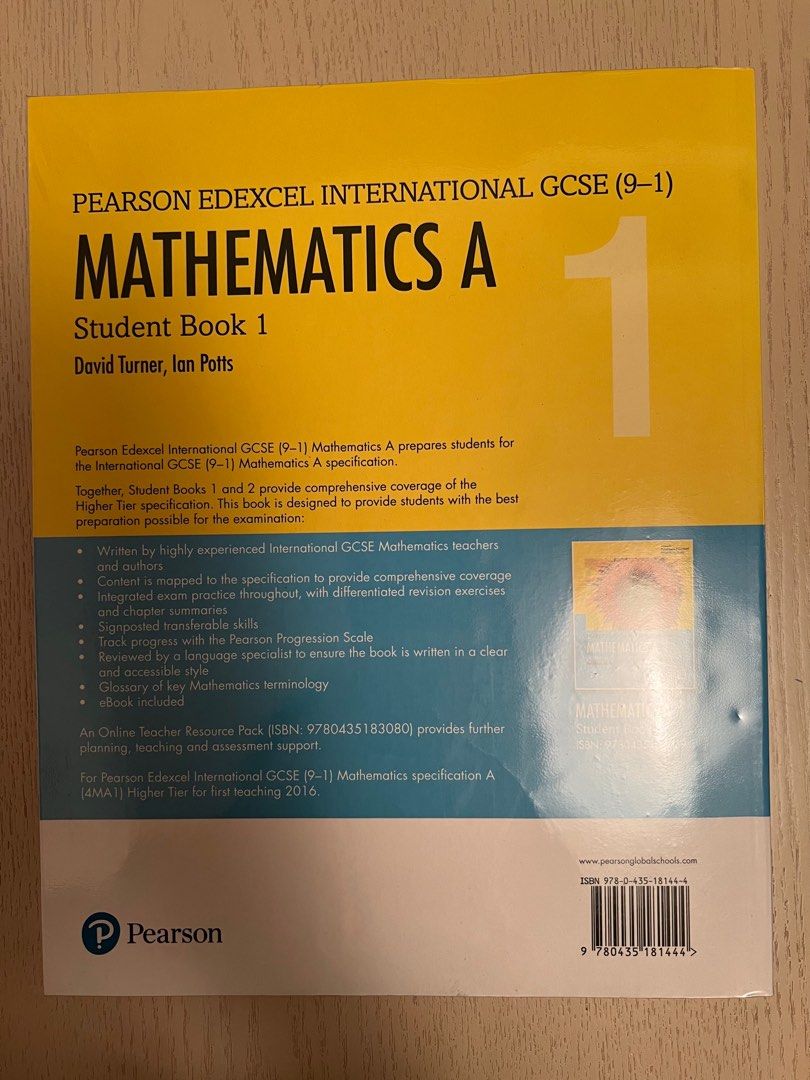  igcse pearson edexcel igcse mathematics a 