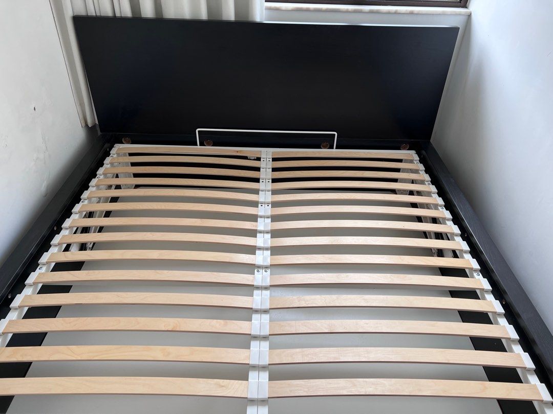 IKEA Bed MALM ottoman bed king size, 傢俬＆家居, 傢俬, 床架及床褥 Carousell