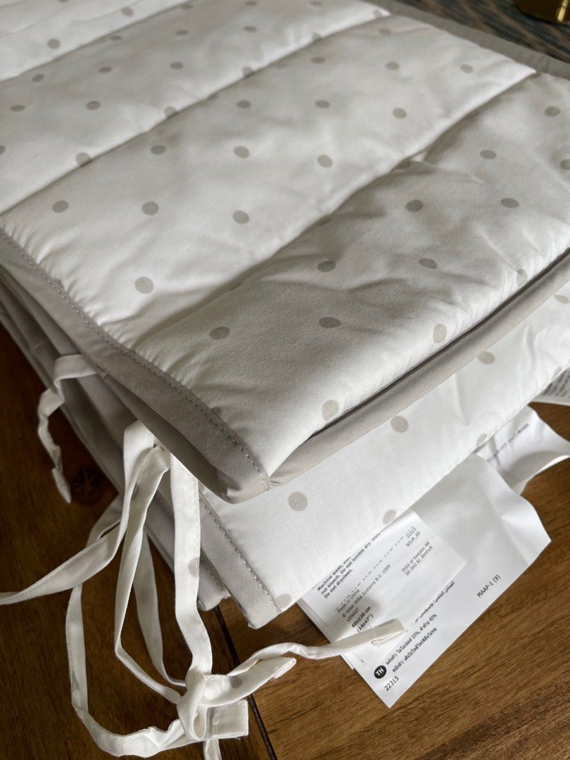 Ikea Lenast Bumper Pad for crib, Babies & Kids, Baby Nursery & Kids