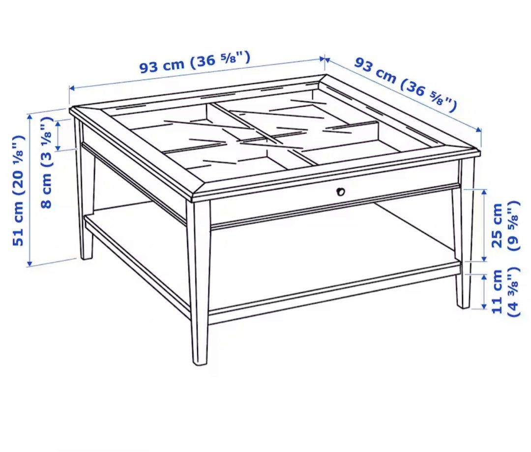 Ikea Liatorp coffee table, Furniture & Home Living, Furniture, Tables