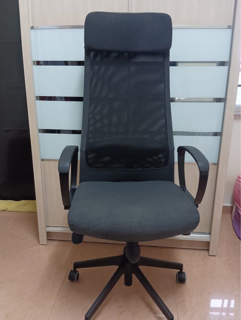 IKEA Markus office chair, Furniture & Home Living, Furniture, Chairs on