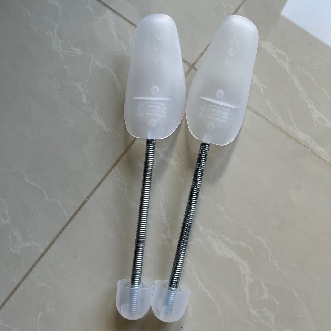 Ikea Shoe Tree Transparent 1 pair, Luxury, Sneakers & Footwear on Carousell