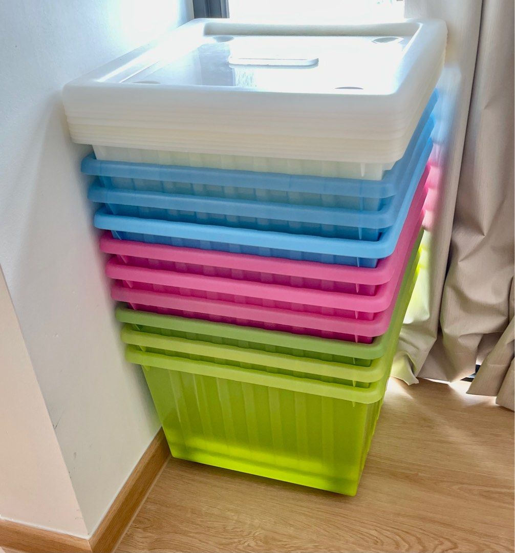 IKEA storage boxes, Furniture & Home Living, Home Improvement