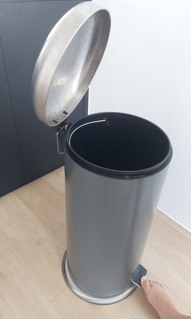 Ikea Trash Bin 30L, Furniture & Home Living, Bathroom & Kitchen ...