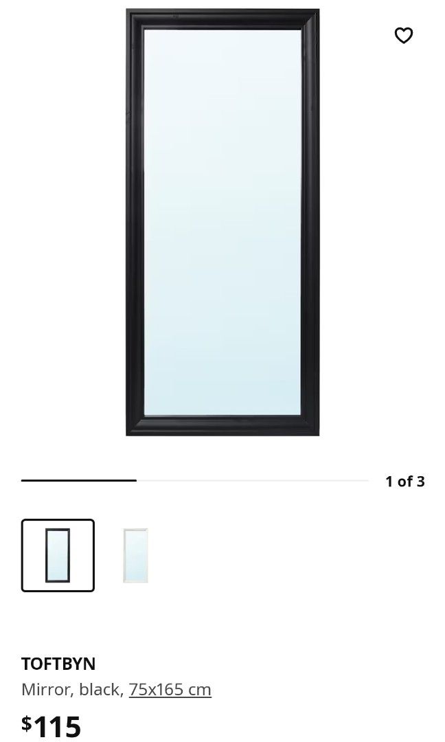 Ikea Wall Mirror, Furniture & Home Living, Home Decor, Mirrors on Carousell