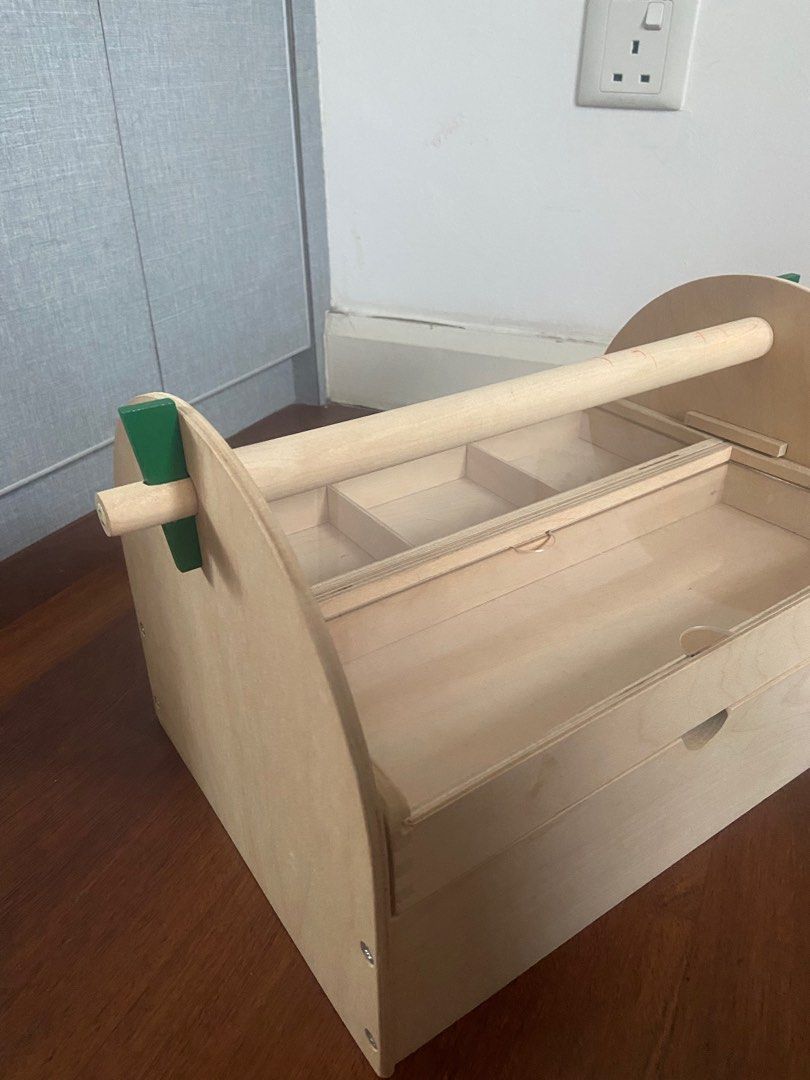Wooden tool box ikea clearance