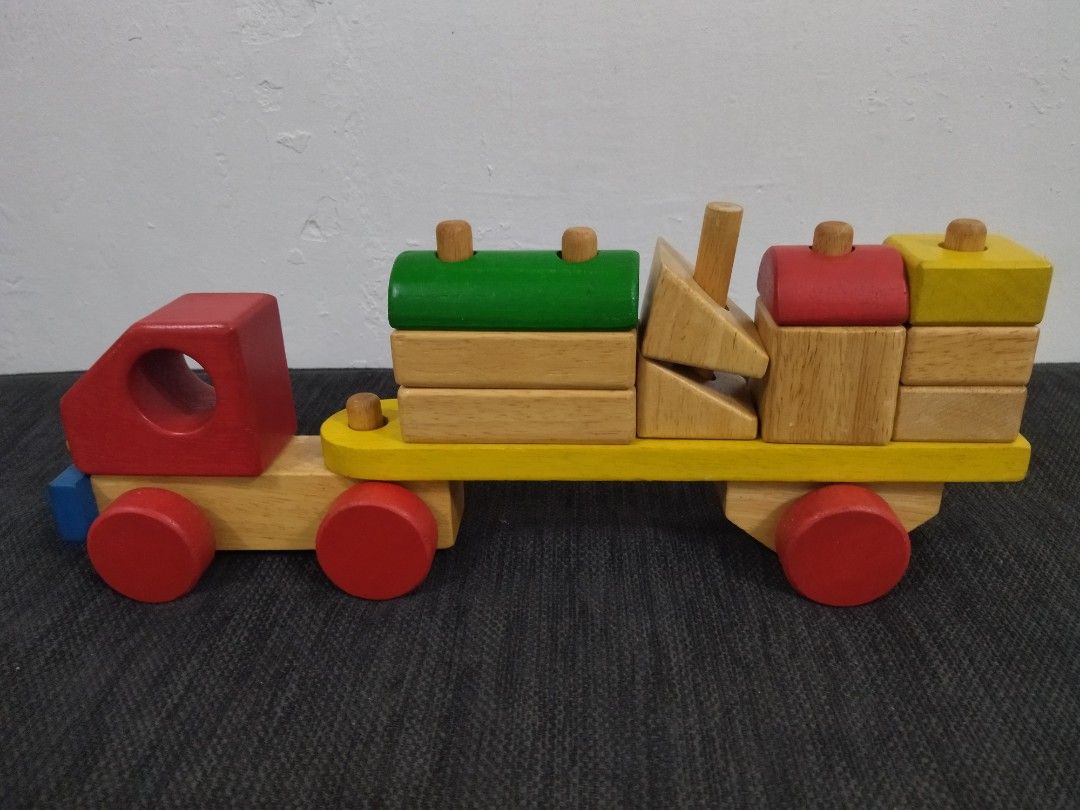 Ikea wooden toy truck, Hobbies & Toys, Toys & Games on Carousell