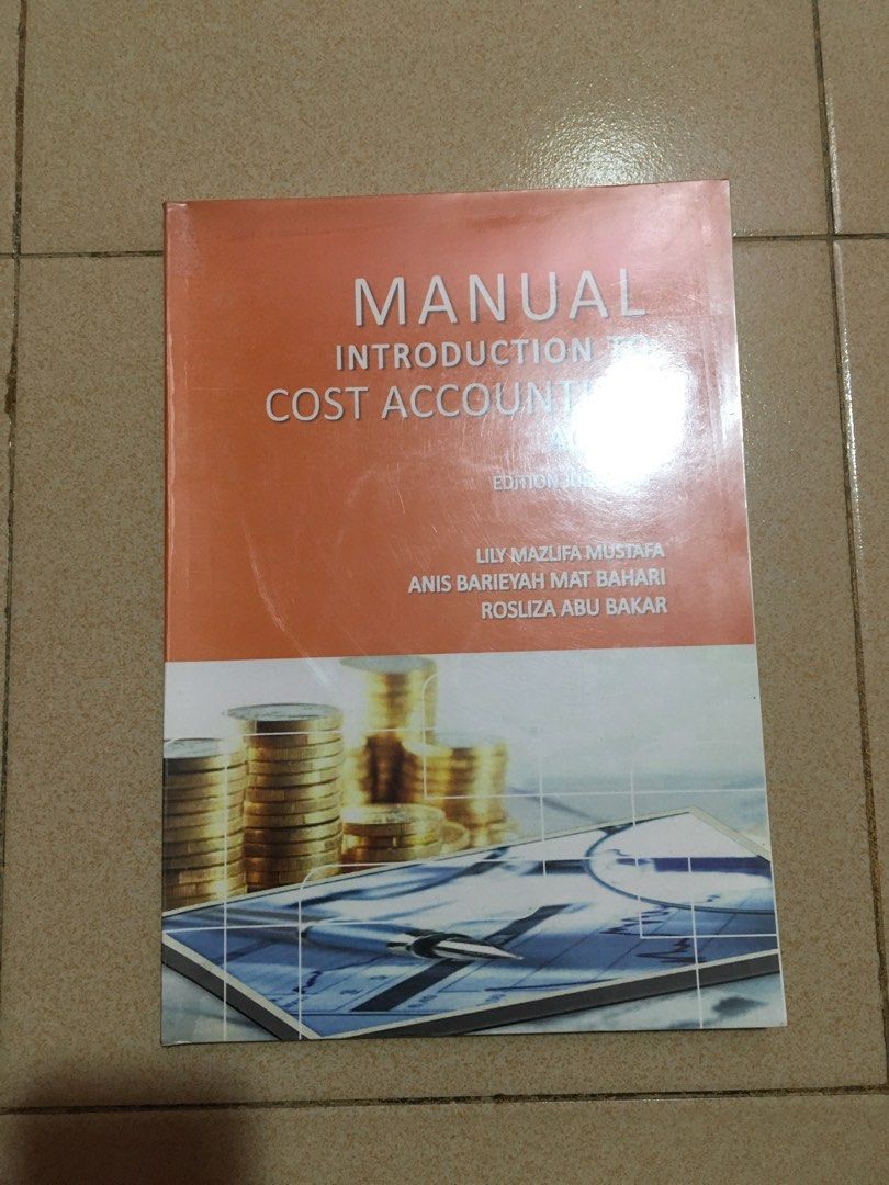 Introduction to Cost Accounting Manual (UiTM), Hobbies & Toys, Books & Magazines, Textbooks on