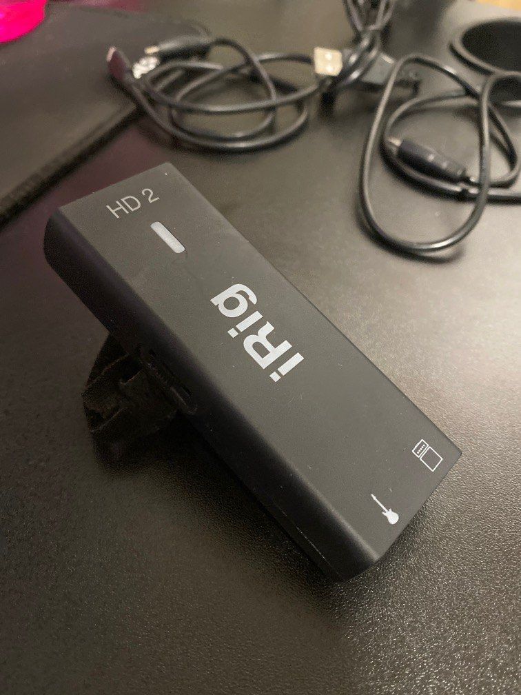 IRig HD 2 guitar and bass interface for iOS and Mac, Hobbies
