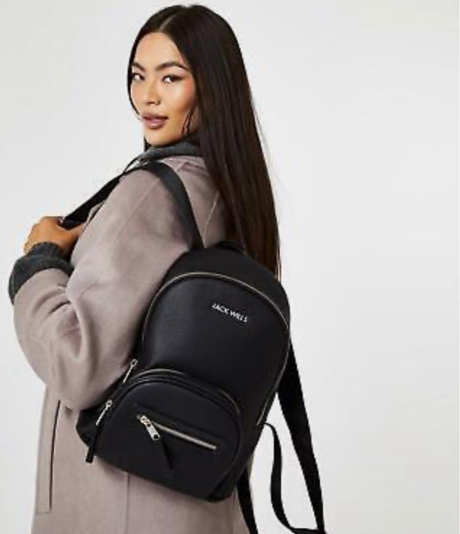 Jack Wills PU Backpack 24, 女裝, 手袋及銀包, 背囊- Carousell