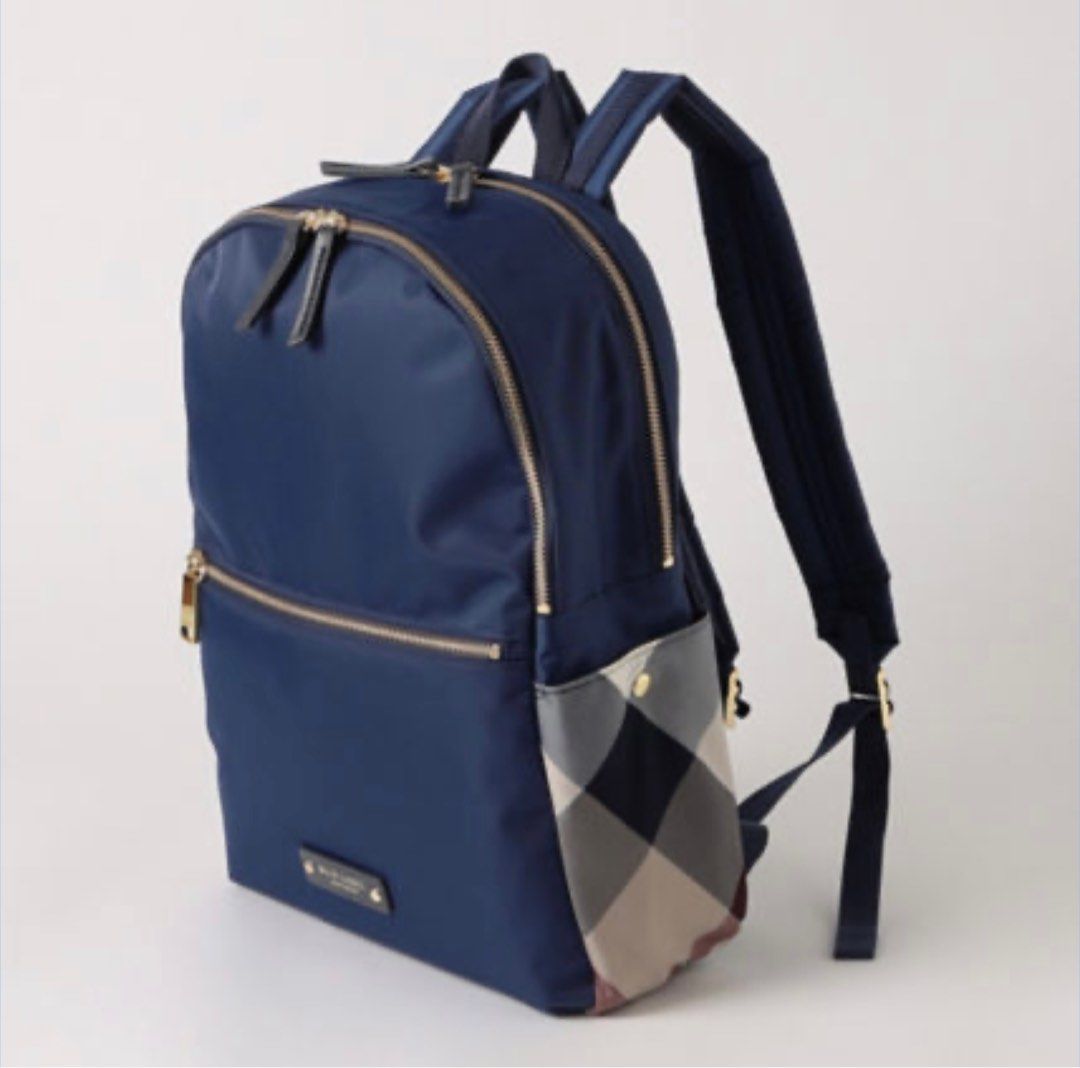 Japan 🇯🇵 limited Blue label crestbridge backpack navy