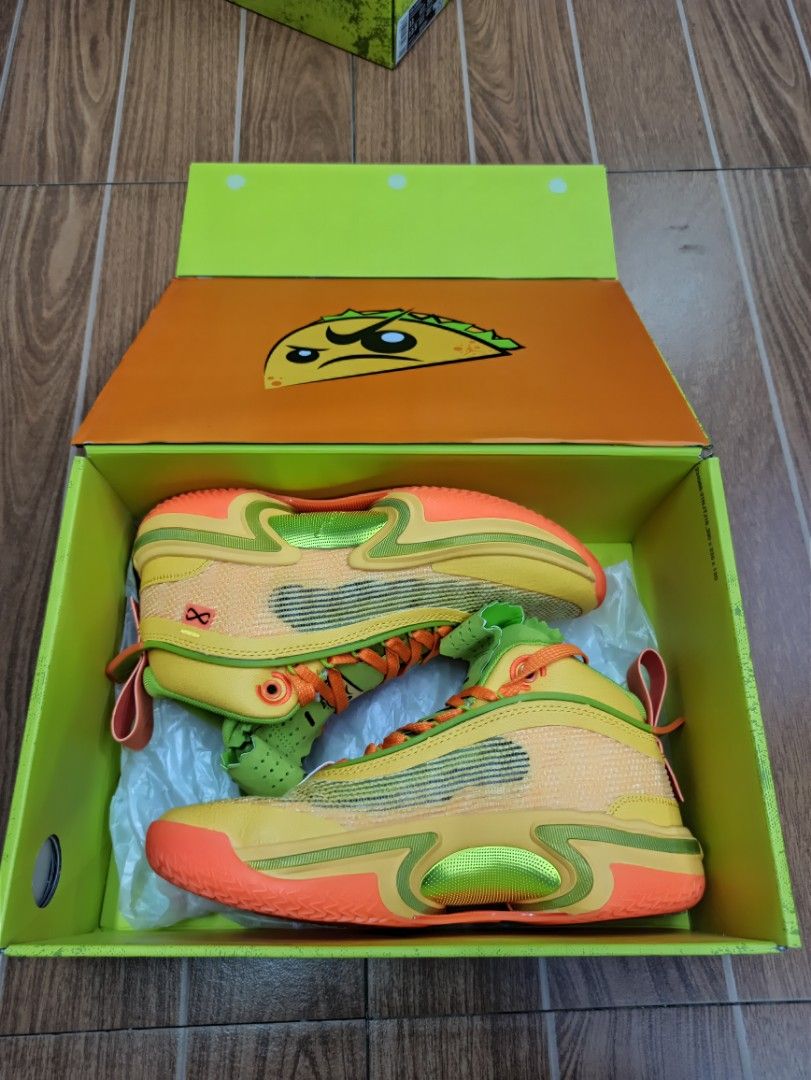 JORDAN 36 TACO JAY. JAYSON TATUM SHOULD HAVE BEEN WEARING THESE THEY WOULD  HAVE WON CHAMPIONSHIP. 