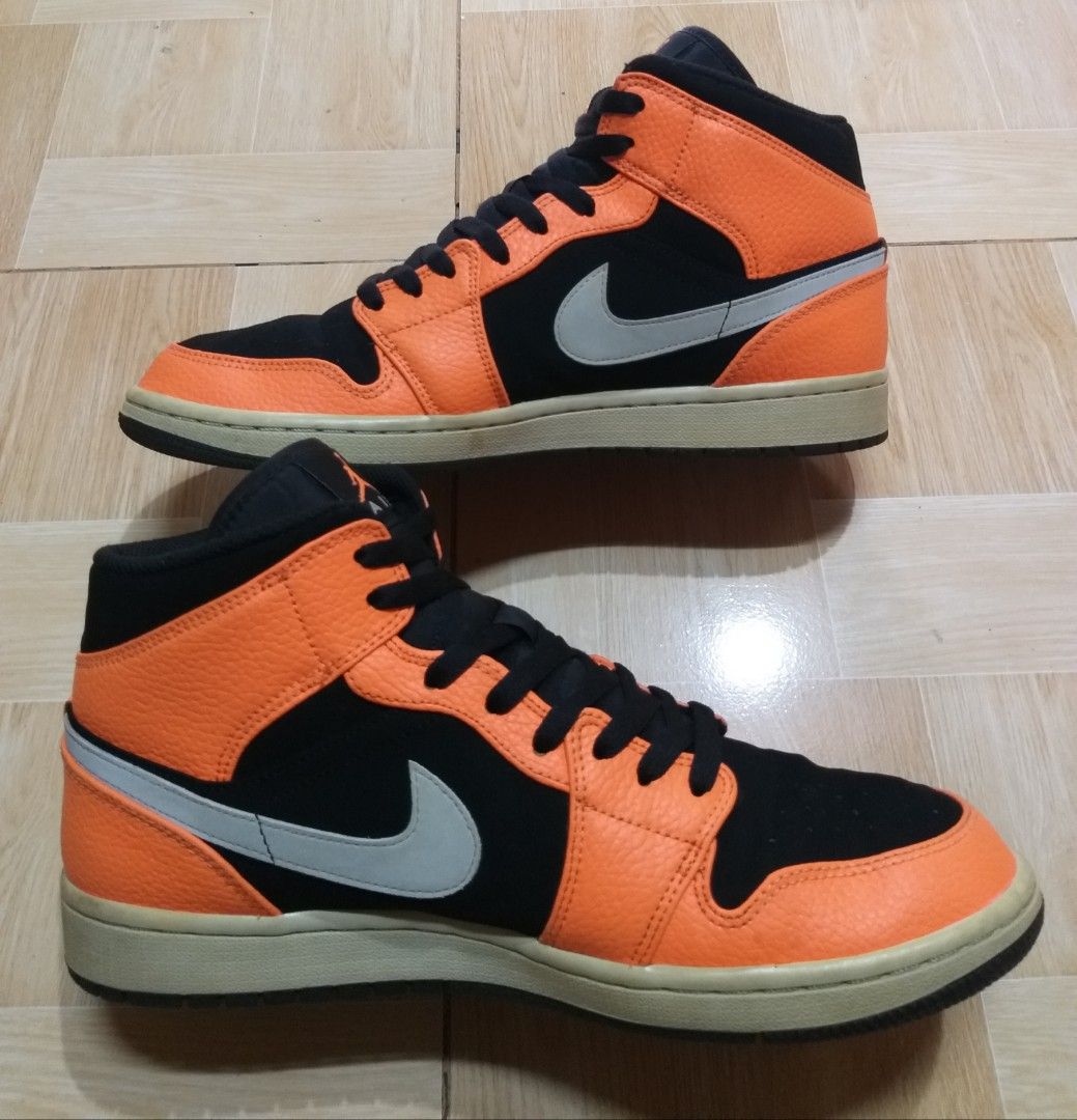 JORDAN 1 BLACK CONE Men s Fashion Footwear Sneakers on Carousell