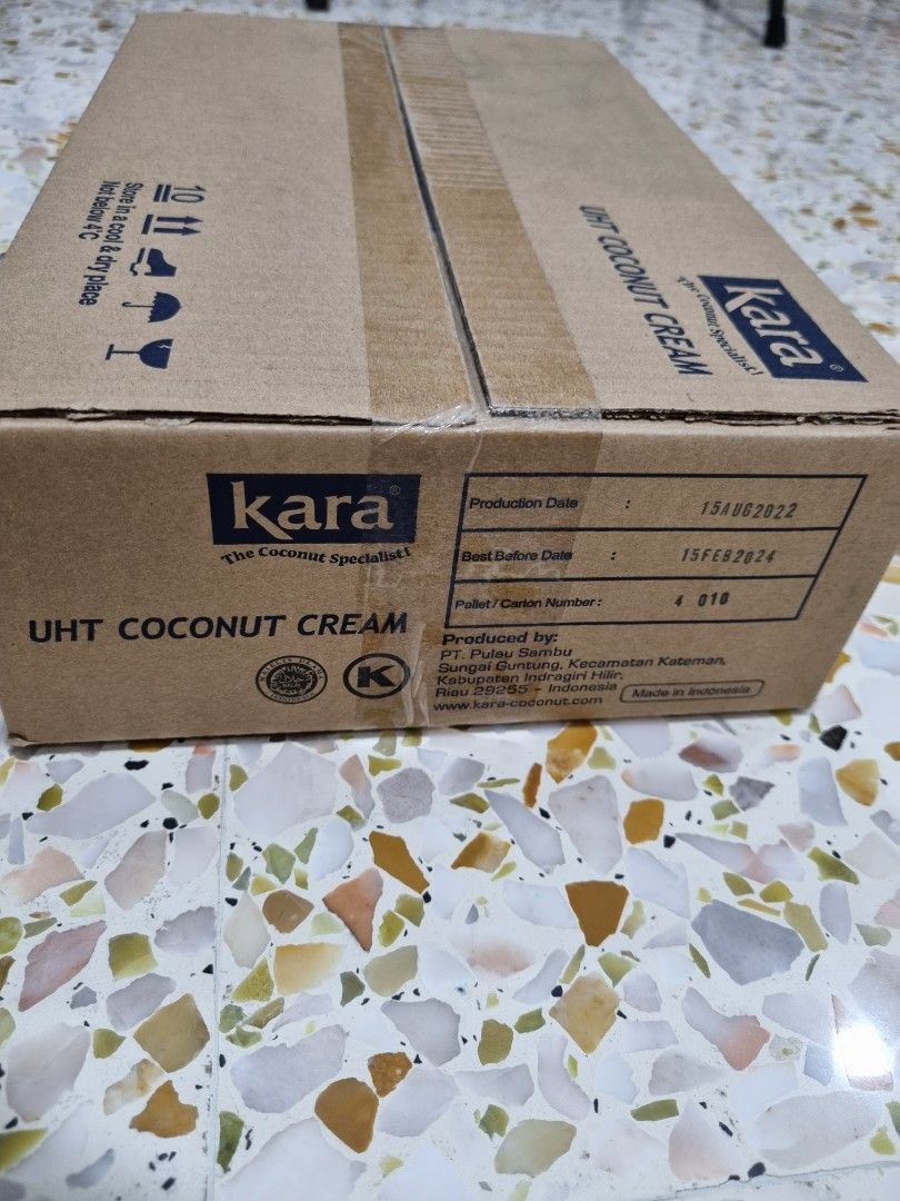 Kara UHT Coconut Cream, Food & Drinks, Other Food & Drinks on Carousell