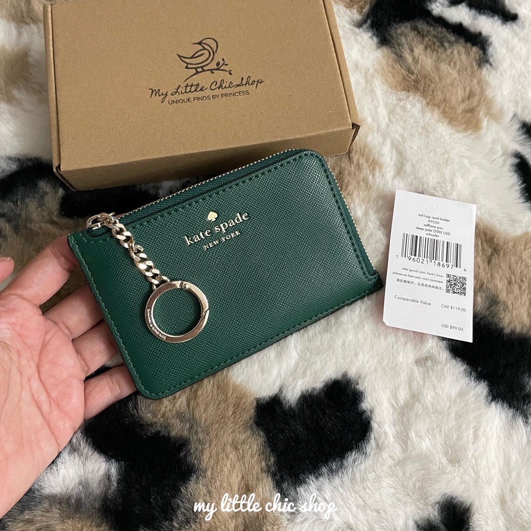 Kate spade medium sales zip card holder