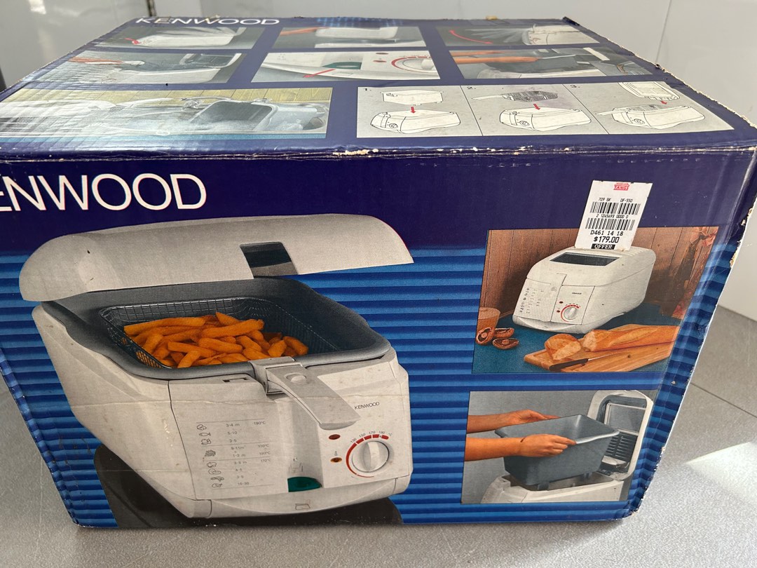 Kenwood Deep Fryer DF550, TV & Home Appliances, Kitchen Appliances