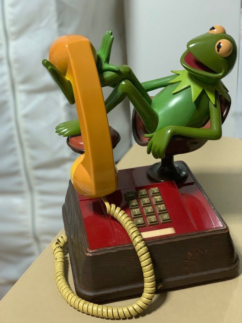 Kermit the Frog Telephone, Hobbies & Toys, Memorabilia & Collectibles