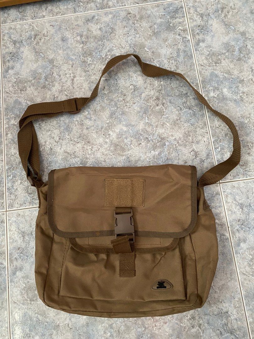 Back Pack Sling Bag Khaki main image 1