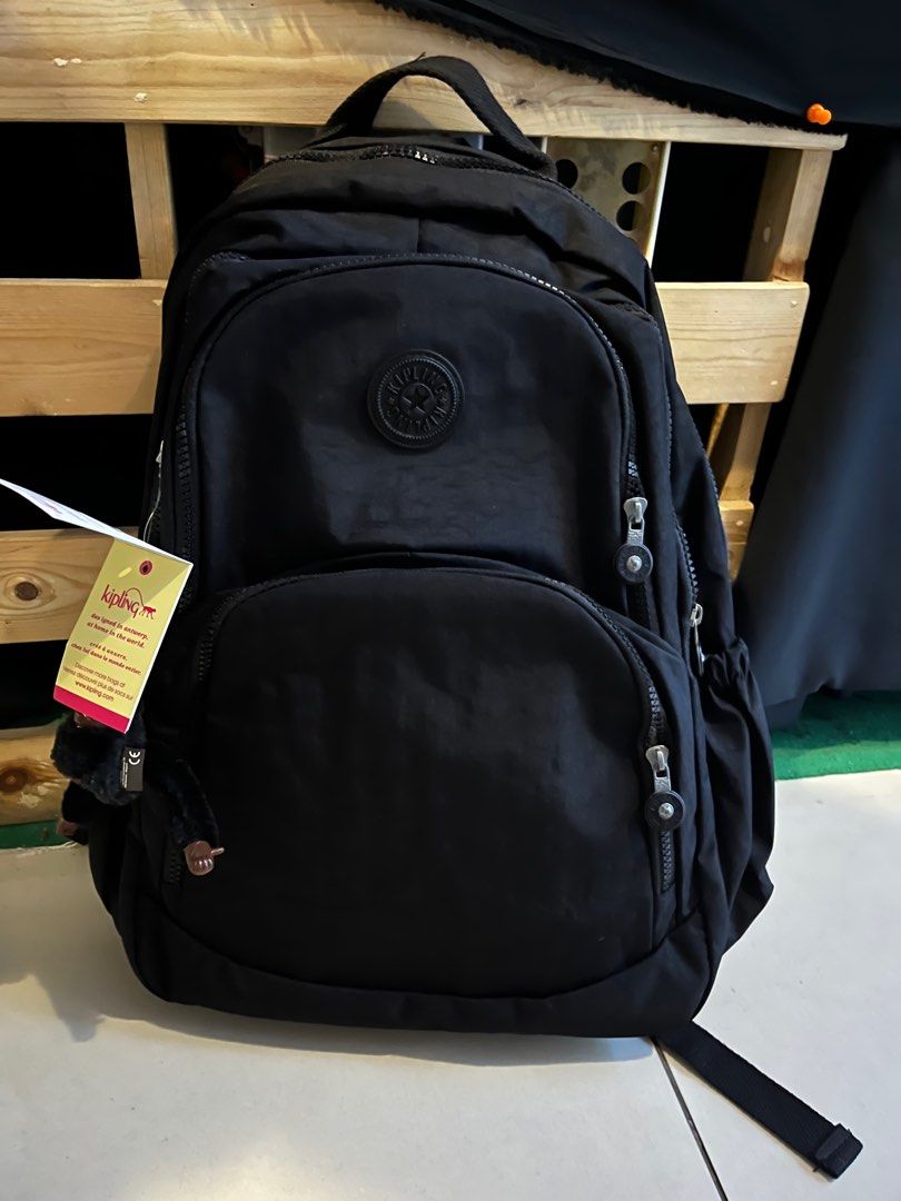 Kipling backpack lightweight BLACK Men s Fashion Bags
