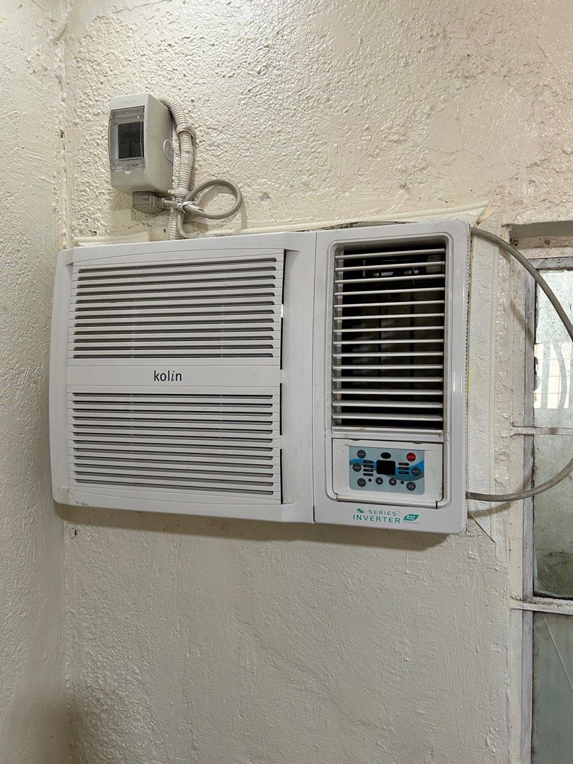 Kolin 2.5HP window type Inverter Aircon, TV & Home Appliances, Air