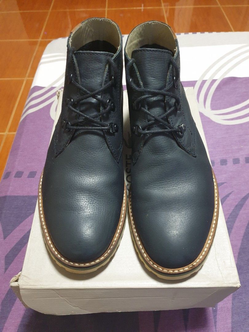 MENS LEATHER MID SHOES, Men's Fashion, Footwear, Dress Shoes on Carousell