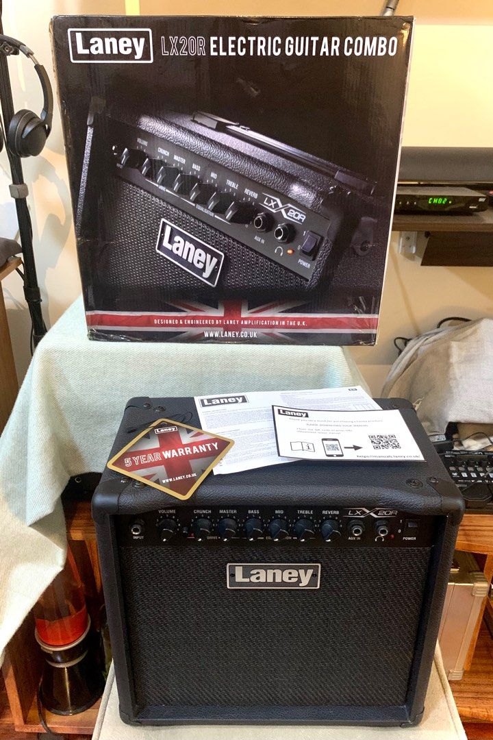 Laney LX20R Electric Guitar Combo Amplifier (Like New), Hobbies & Toys ...